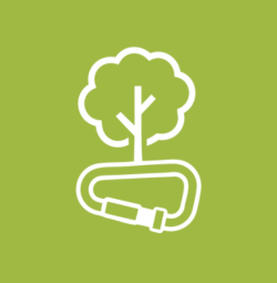 logo icone arbo service vert pomme